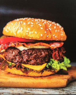 Burger od odležane junetine